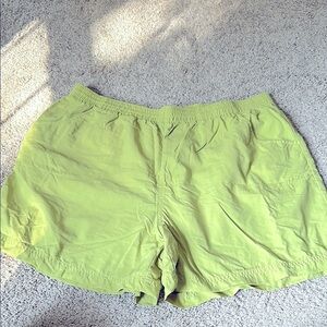 Columbia Green Pull On Shorts XL